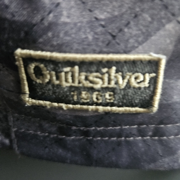 Quicksilver Fairbanks Technical Snow Jacket Mens Small Gray Camo Dry Flight Tech - Picture 6 of 16